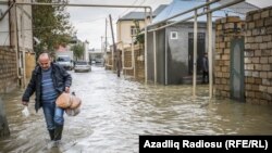 Bakıda yağış, 18 oktyabr 2016
