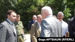 ოსური დელეგაციის ახალი ხელმძღვანელი ხოხ გაგლოითი ევროკავშირის სადამკვირვებლო მისიის ხელმძღვანელთან ანჯეი ტიშკევიჩთან