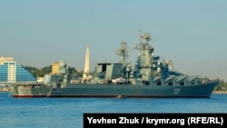 Крейсер «Москва» в Севастополе, 2019 год
