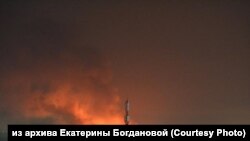 Ангарск шаарындагы түрмөдө чыккан өрт.