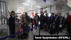 «Манас» аэропорту. Иллюстрация.