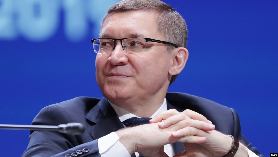 Россия қурилиш вазири Владимир Якушев .