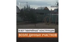 Депутат из Новосибирска спилил качели и поставил их рядом со своей дачей