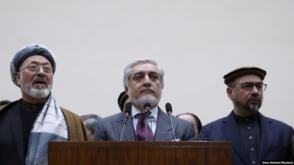 Outgoing Afghan Chief Executive Officer Abdullah Abdullah 