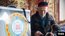 Надомное голосование в Чечне
