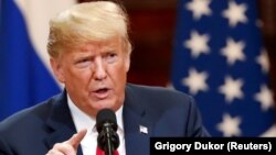 Presidenti i Shteteve të Bashkuara, Donald Trump.