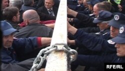 Protesta para Kuvendit, 31 mars 2011