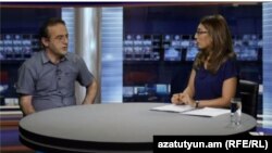 Armenia -- Artur Sakunts, human rights activist, on Azatutyun TV, 23Aug, 2016