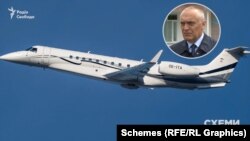 «Схемам» вдалося з’ясувати, що Embraer з бортовим номером ОЕ-ITA використовує білоруський олігарх Микола Воробей