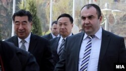 Вицепремиерот Владимир Пешевски со делегација на НР Кина која е во посета на Македонија
