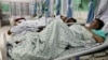 Afghanistan - patients receive treatment after an attack on a drug rehabilitation hospital in Kabul - screen grab
