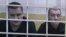 Filipp Romanov (left) and Sergei Bulanov in the courtroom during their trial last year