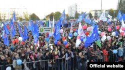 Башкортстан Республикасы көненә багышланган митинг-концерт. (Башкортстан башлыгы сайты фотосы)