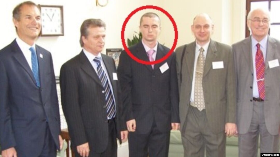 Pavlo Lapshyn (circled) has been described by some who knew him in his hometown as "quiet and diligent," with his teacher saying, "Our first reaction was that there might have been some mistake, that [Pavlo] couldn't have done it." 