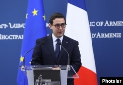 Stephane Sejourne a fost consilierul președintelui francez Emmanuel Macron, înainte de a se alătura guvernului.