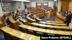 Jedna od sesija crnogorskog Parlamenta, 24. jun 2021. 