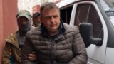 UKRAINE -- Vladislav Yesypenko, Vladislav Yesypenko, who holds dual Russian-Ukrainian citizenship and is a freelance contributor Crimea.Realii, is detained by FSB officers in Crimea, March 16, 2021