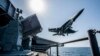ناوگروه هواپیمابر ارتش آمریکا گشت‌زنی در دریای جنوبی چین را آغاز کرد