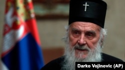 Serbian Patriarch Irinej (file photo)