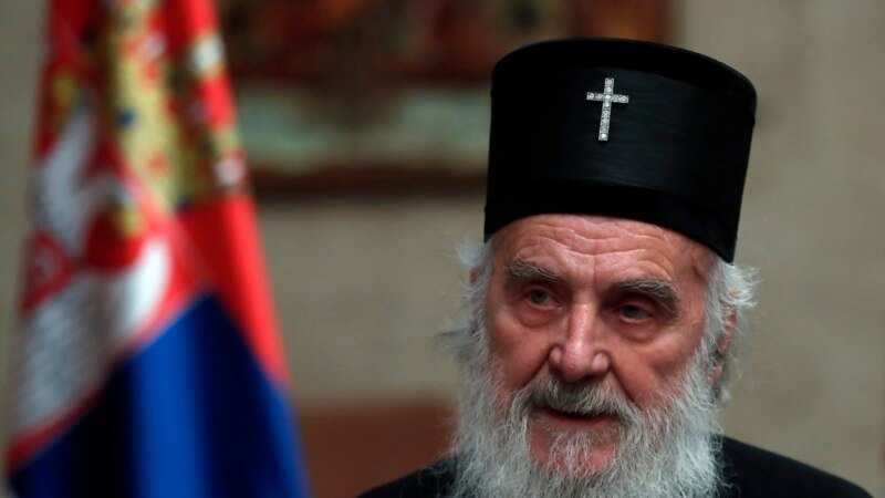 Vdes kreu i Kishës Ortodokse Serbe, Irinej