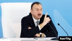 Azerbaijani President Ilham Aliyev (file photo)