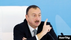 Azerbaijani President Ilham Aliyev
