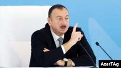 Әзербайжан президенті Ильхам Әлиев.