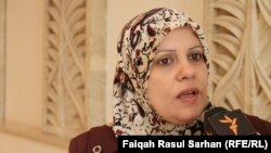 وزيرة الدولة لشؤون المرأة إبتهال الزيدي