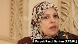 وزيرة الدولة لشؤون المرأة إبتهال الزيدي