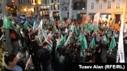 Митинг черкесов в Стамбуле, Турция