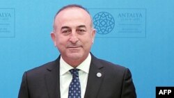Турскиот министер за надворешни работи Мевљут Чавушоглу.
