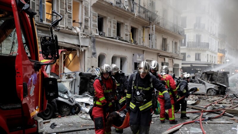 Во експлозија на гас во Париз загинаа четири луѓе, десетици повредени