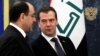 Russian Prime Minister Dmitry Medvedev and his Iraqi counterpart Nuri al-Maliki helds talks in Moscow on October 9.