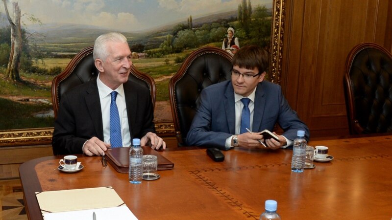 Проштална средба на Димитров со рускиот амбасадор Шчербак 