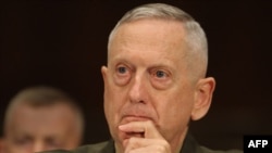 Marine Corps General James Mattis, commander of the U.S. Central Command.