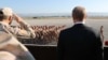 Владимир Путин на российской авиабазе "Хмеймим". Сирия, 11 декабря 2017 года