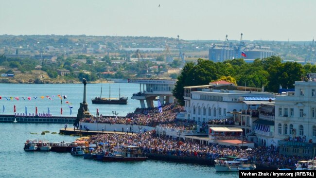 День Военно-морского флота России. Севастополь, 29 июля 2019 года