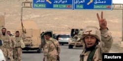 Войска Башара Асада на подступах к Пальмире. 24 марта