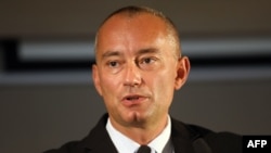 Николай Младенов. Снимката е от юни 2020 г.