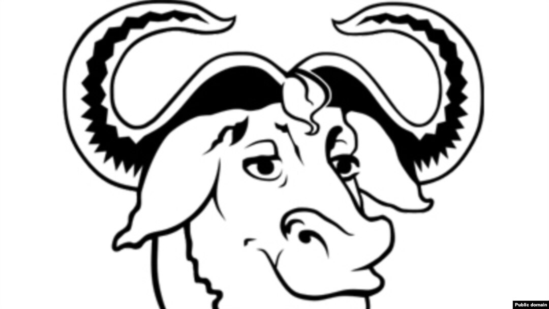 Логотип GNU – лицензии, под которой распространяется программное обеспечение с открытым исходным кодом.