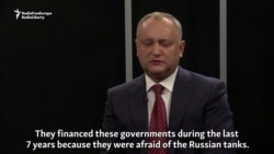 Moldovan President Says West Backed 'Corrupt' Governments