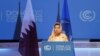 Christiana Figueres, executive secretary of the United Nations Framework Convention on Climate Change, speaks at the opening session of the UN Climate Change Conference in Doha on November 26.