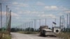 Дорога под Добропольем
