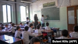 یکی از مکاتب شهر کابل