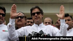 FILE: Kabul was angered by statements made by Pakistani Prime Minister Imran Khan, in which he suggested that Afghanistan should set up an interim government.