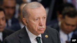 Președintele turc Recep Tayyip Erdoğan, la summitul BRICS din Kazan, Rusia, 24 octombrie 2024. 