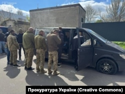 Затримання працівників ТЦК та одного поліцейського в Одесі 21 квітня