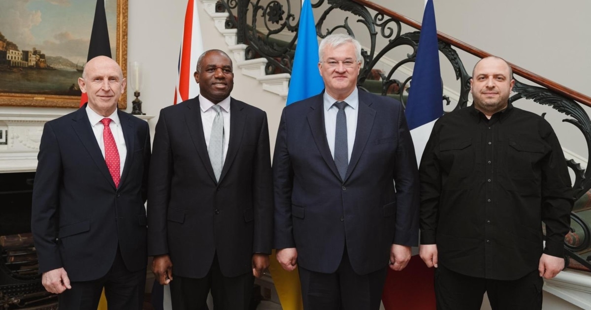 უკრაინის საკითხზე ლონდონის მოლაპარაკებები დაგეგმილ ფორმატში არ შედგა