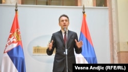 Saša Radulović je nekadašnji ministar privrede u Vladi Srbije. Na fotografiji 2. marta 2017.
