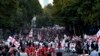 Саакашвилин партино митинг дIаяьхьна Тбилисехь